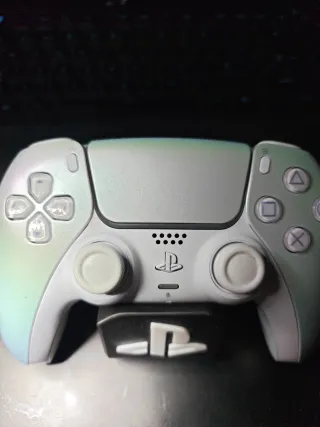 Mando PS5 Blanco Perla + Joysticks Magnéticos