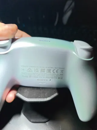 Mando PS5 Blanco Perla + Joysticks Magnéticos