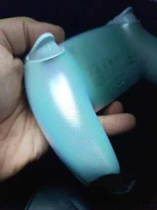 Mando PS5 Blanco Perla + Joysticks Magnéticos