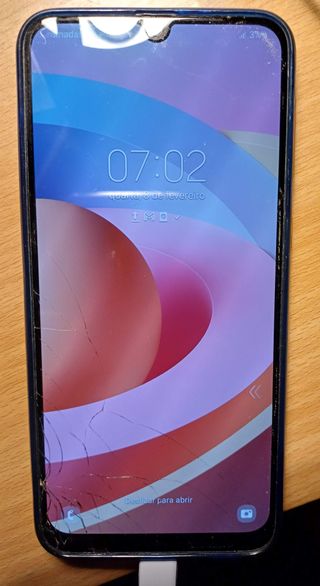 Samsung M21 Azul - Avariado