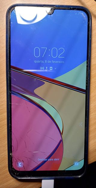Samsung M21 Azul - Avariado