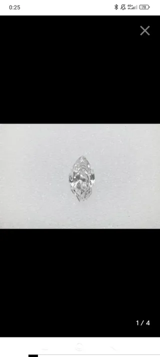 Diamante Marquise 0.27ct Natural