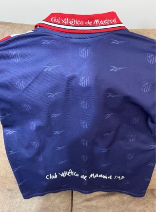 Camiseta Atlético de Madrid 98/99 (2ª equipación)