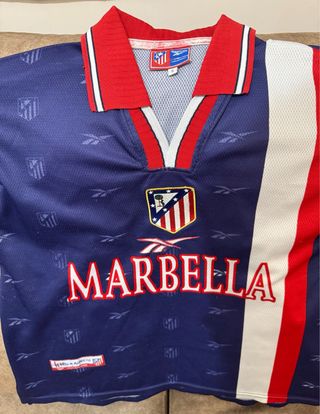 Camiseta Atlético de Madrid 98/99 (2ª equipación)