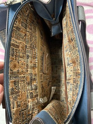 Bolso Sweet Candy Mariposas Flores Azul