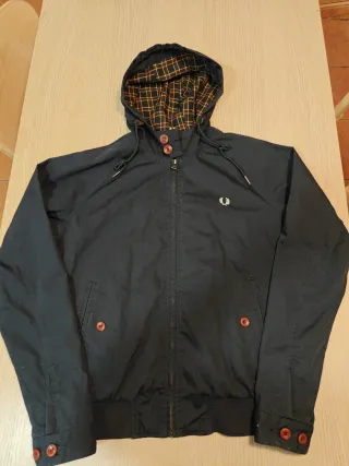 Chaqueta Fred Perry estilo Harrington - Talla M