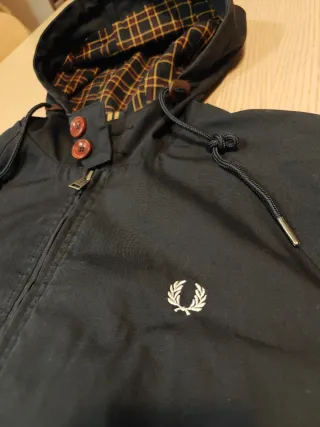 Chaqueta Fred Perry estilo Harrington - Talla M