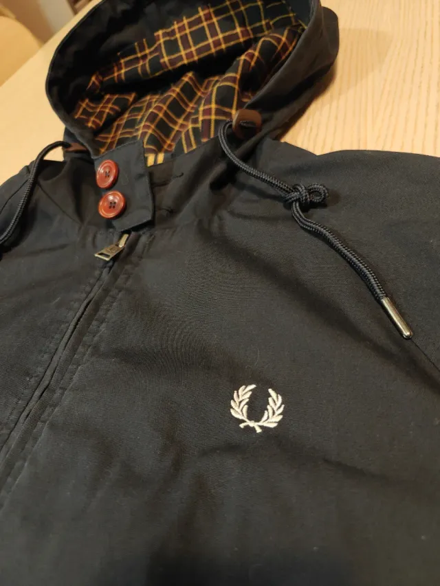 Chaqueta Fred Perry estilo Harrington - Talla M