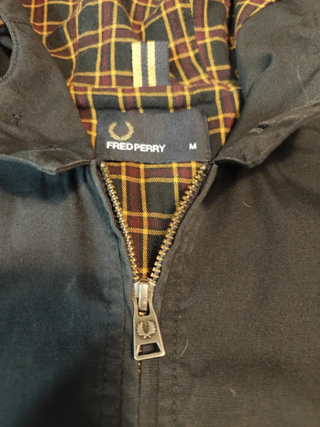 Chaqueta Fred Perry estilo Harrington - Talla M