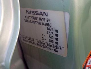 Nissan 435618 salpicadero micra (k12e) 25