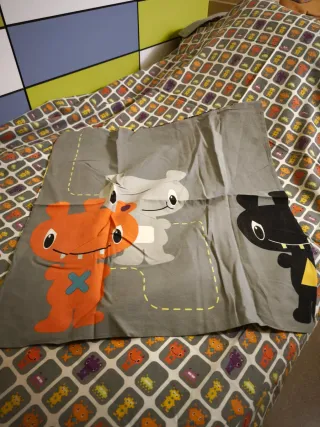 Funda nórdica infantil monstruos