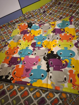 Funda nórdica infantil monstruos