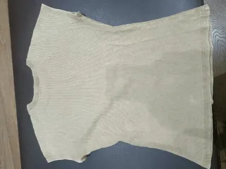 Camiseta Zara marrón mujer