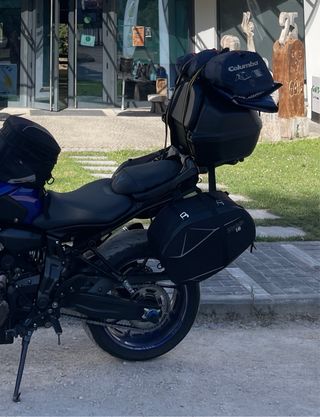 Malas de mota SHAD E48 + suportes