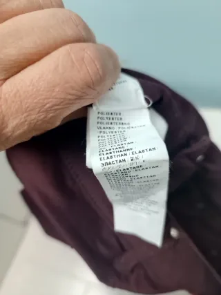 Pantaloni Liu Jo bordeaux donna