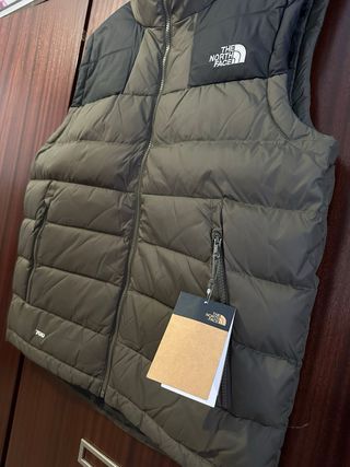 Chaleco The North Face 700 Negro Verde Oliva