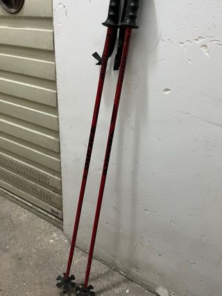 Esquís infantiles + bastones