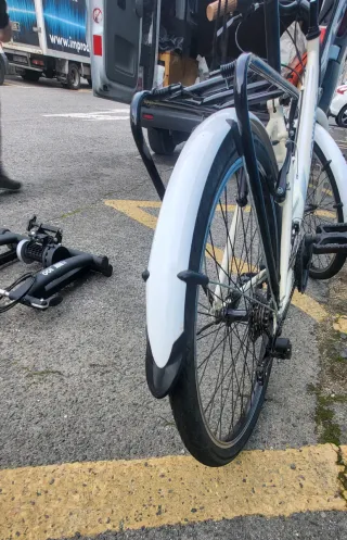 Bicicleta Town 7.0 Blanca