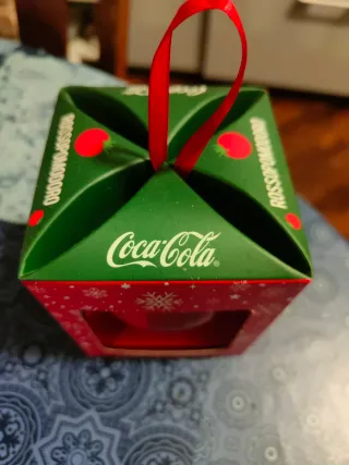 Palline Natale Coca-Cola Rosse e Bianche