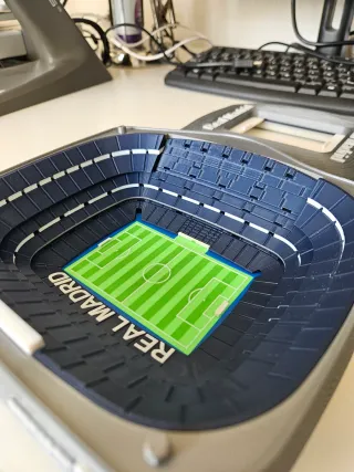 Maqueta Fluorescente - Estadio Bernabéu