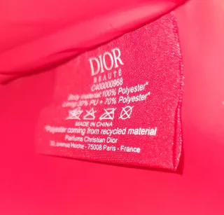 Neceser Christian Dior Rojo Viaje