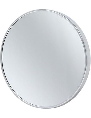 Espejo de Aumento con ventosas, Aluminio Cromado,