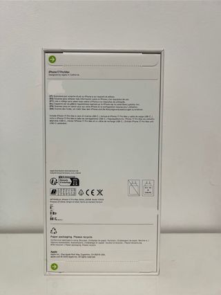 iPhone 17 Pro Max 256GB Plata Precintado