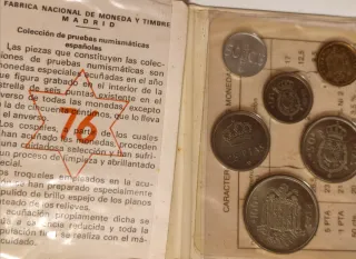 Lote Carteras Pruebas Numismáticas FNMT