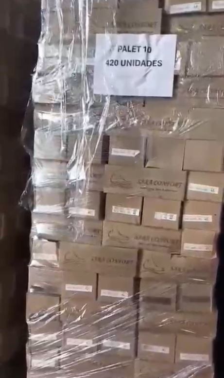 Lote Pallets Calzado M'as Cima's y demás