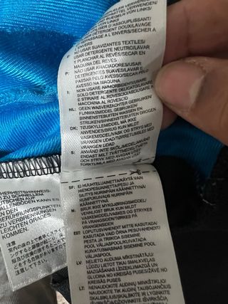 Chaqueta  Negra y Azul