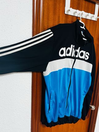 Chaqueta  Negra y Azul