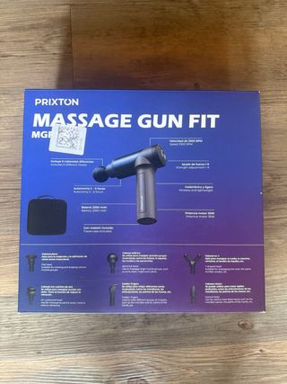 Pistola Masaje Prixton con Accesorios