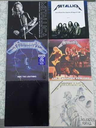 Metallica Live at Winston Farm 1994 2xLP Rosso