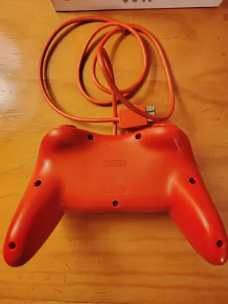 Mando Wii Pro Rojo Nintendo PERFECTO ESTADO