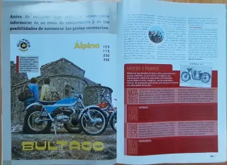 Revista RPM n° 0.Motos españolas