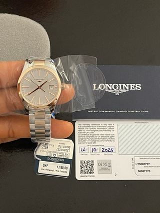 Reloj Longines CONQUEST CLASSIC 34mm