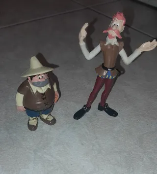 Pareja Figuras Quijote y Sancho Panza