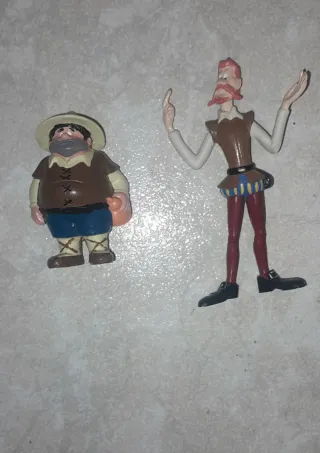 Pareja Figuras Quijote y Sancho Panza