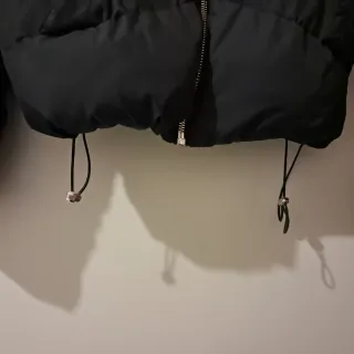 Cazadora negra Bershka Talla S/M