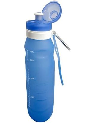 Nerthus FIH 456 - Botella plegable de silicona 400