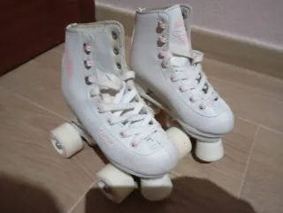 Patines Oxelo Blancos N° 32.