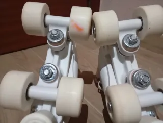 Patines Oxelo Blancos N° 32.