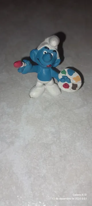 Conjunto 5 Figuras Los Pitufos