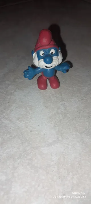 Conjunto 5 Figuras Los Pitufos