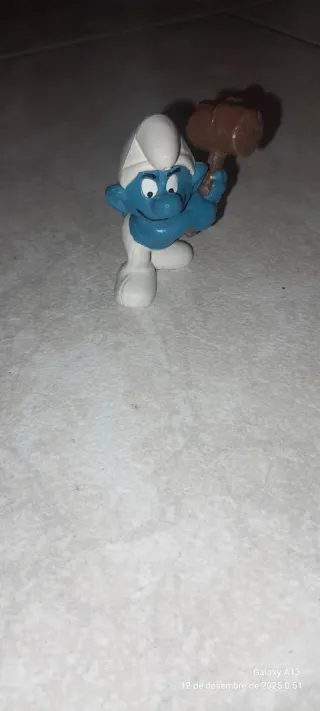 Conjunto 5 Figuras Los Pitufos