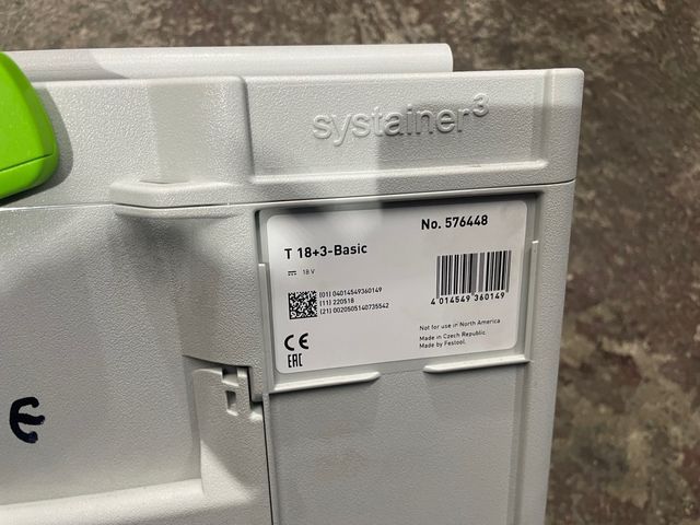 Atornillador Festool T 18+3 Li-Ion