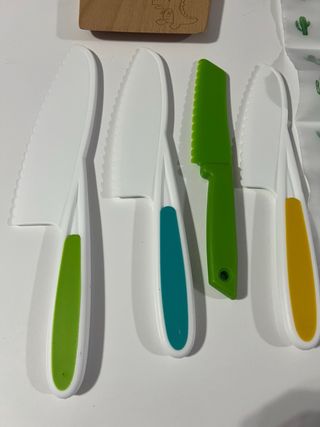Set coltelli per bambini Goodchef in legno e plastica