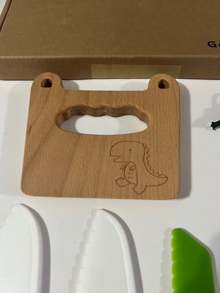 Set coltelli per bambini Goodchef in legno e plastica