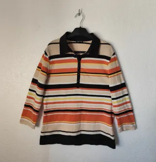 Camiseta Polo Gerry Weber Talla L Rayas