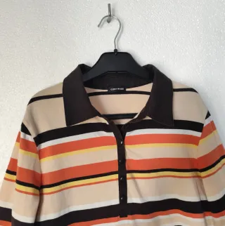 Camiseta Polo Gerry Weber Talla L Rayas